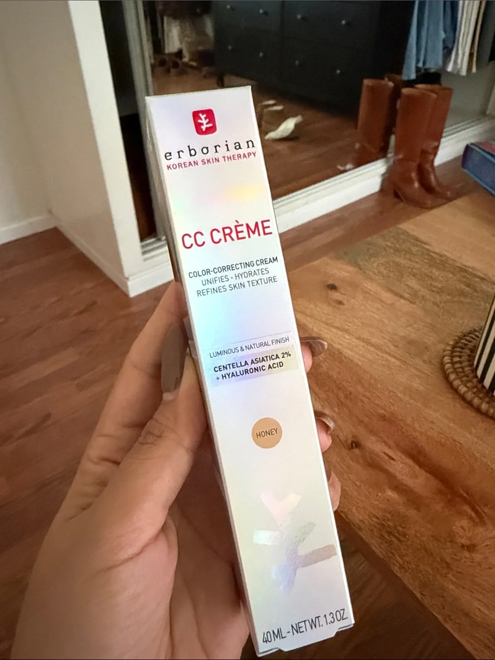 Erborian CC Cream Color-Corrector for Natural Luminous Finish